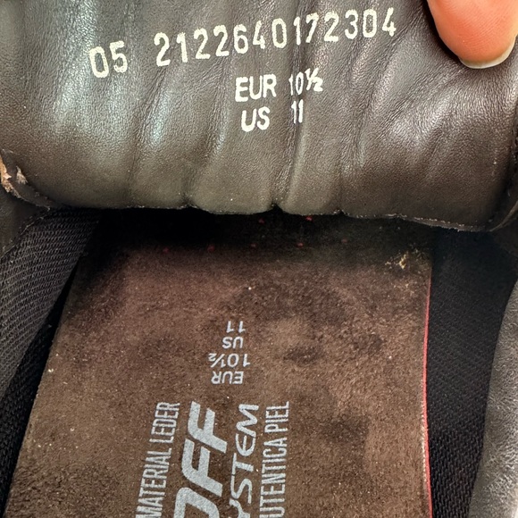 Mephisto Sneakers Mens Size 11 Brown Leather Runoff Air Jet Doyle Comfort Shoes - Picture 15 of 16